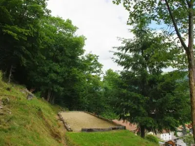 Paysage naturel près de la maison de vacances