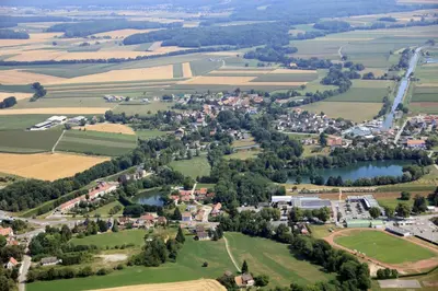 Paysage naturel près de la maison de vacances