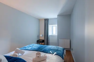 Un ou plusieurs lits dans un hébergement de l'établissement Outre-mer - apartment in center of Colmar