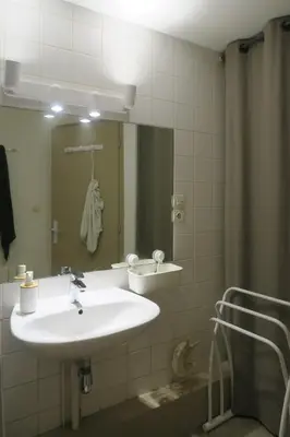 Salle de bains dans l'établissement Appartement Le Coeur des Vosges - 2 chambres