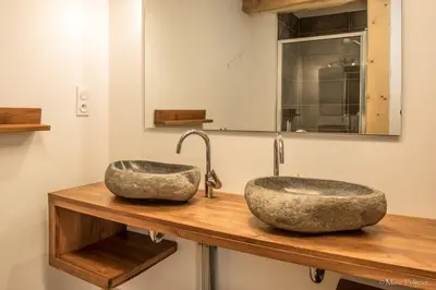 Plan de l'établissement Magnifique gîte 4 étoiles pour 6p avec 3 chambres, accès Jacuzzi