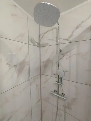Salle de bains dans l'établissement Cosy 1 - Audincourt centre