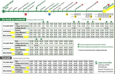 Plan de l'établissement City Huningue