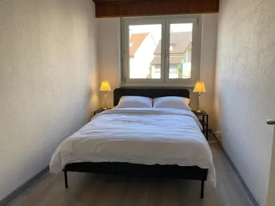 Un ou plusieurs lits dans un hébergement de l'établissement City Huningue