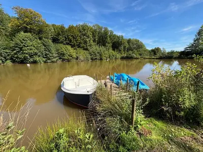 Vue sur la rivière ou le fleuve situé(e) à proximité de le chalet