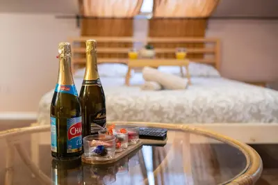 Boissons dans l'établissement Casa del Sol - Jacuzzi & Boho Elegance