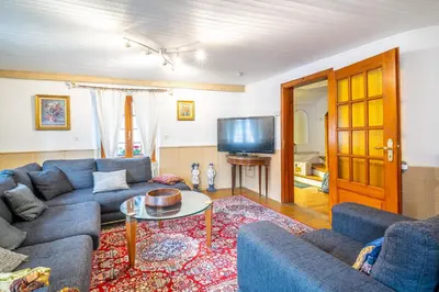 Télévision ou salle de divertissement dans l'établissement Typical Alsace house - ideal for groups and families