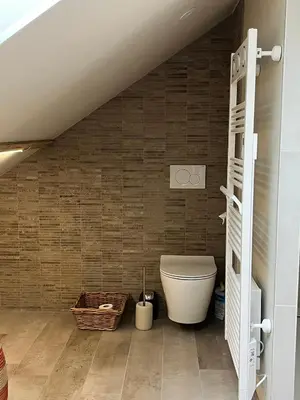 Salle de bains dans l'établissement Nouveau, gîte RDVosges 5 chambres, jardin, calme, proche GERARDMER
