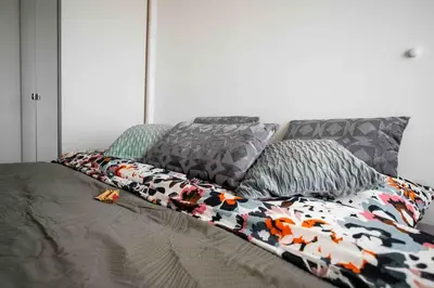 Un ou plusieurs lits dans un hébergement de l'établissement Belvedere