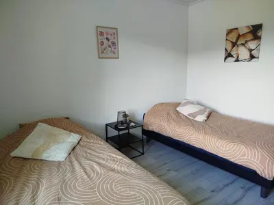 Un ou plusieurs lits dans un hébergement de l'établissement Duplex- La Medelle