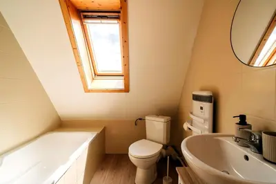 Salle de bains dans l'établissement Chai d'oeuvre