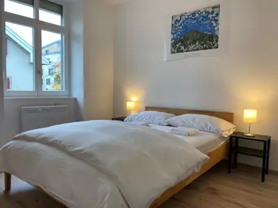 Un ou plusieurs lits dans un hébergement de l'établissement City Centre Saint-Louis