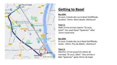 Plan de l'établissement City Centre Saint-Louis