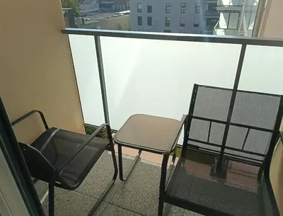 Balcon ou terrasse dans l'établissement La Parenthèse Divine Studio avec balcon Mulhouse