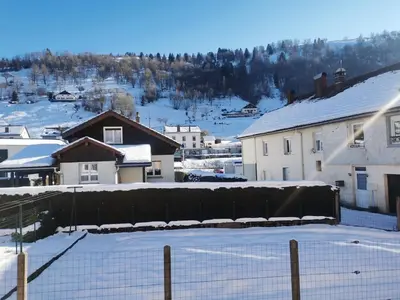 L'établissement Appartement nid douillet 3 étoiles au centre ville de la Bresse en hiver
