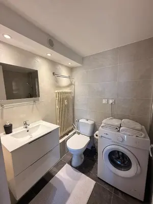Salle de bains dans l'établissement Studio dans le cœur de Mulhouse