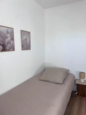 Un ou plusieurs lits dans un hébergement de l'établissement Spacious village house