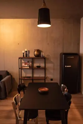 Cuisine ou kitchenette dans l'établissement Luxury & Industrial Apartment - Amazing view