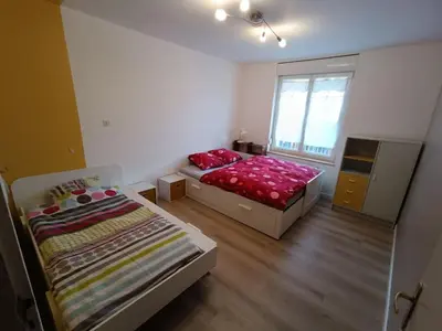 Un ou plusieurs lits dans un hébergement de l'établissement Gérardmer Centre, Calme, 95m Spacieux