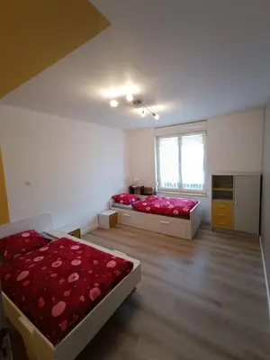 Un ou plusieurs lits dans un hébergement de l'établissement Gérardmer Centre, Calme, 95m Spacieux