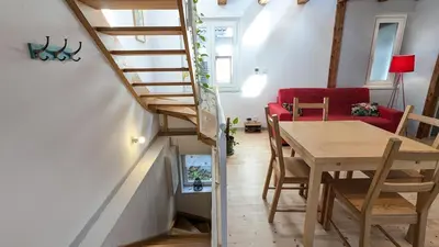 Coin salon dans l'établissement Le Refuge - Petite maison de village