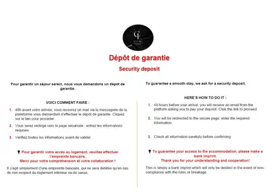 Plan de l'établissement Studio des Quiches Lorraines