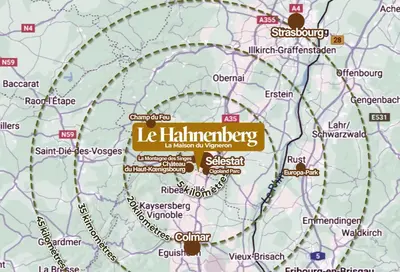 Certificat, récompense, panneau ou autre document affiché dans l'établissement Le Hahnenberg - la Maison des Vignerons