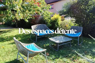 Jardin de l'établissement Le Moenchborn - la Maison des Vignerons