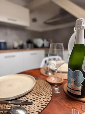 Boissons dans l'établissement Appartement cosy au centre ville de Colmar