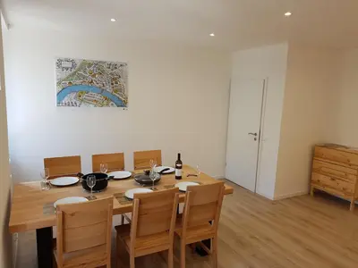 Coin salon dans l'établissement Maison Vauban