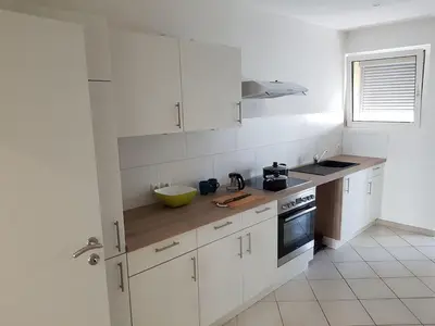 Cuisine ou kitchenette dans l'établissement Maison Vauban
