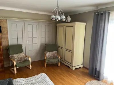 Coin salon dans l'établissement Chez Lulu - Maison au calme à Kaysersberg