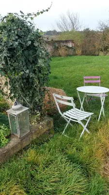 Jardin de l'établissement Maison Chez Grand-mère, Route des vins