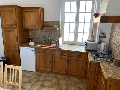 Cuisine ou kitchenette dans l'établissement Maison Abbatucci