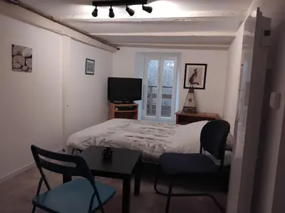 Coin salon dans l'établissement Musloch Kaysersberg
