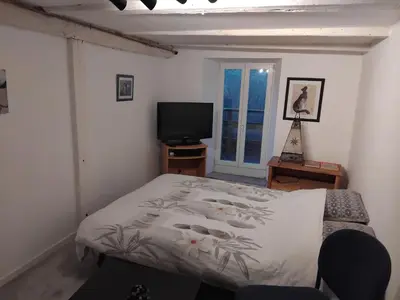 Télévision ou salle de divertissement dans l'établissement Musloch Kaysersberg