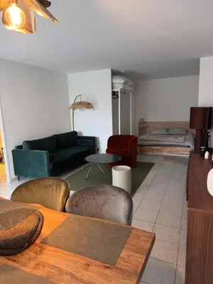 Coin salon dans l'établissement Le K Home du kaligone