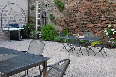 Terrasse ou espace extérieur de l'établissement Les Balcons De Riquewihr