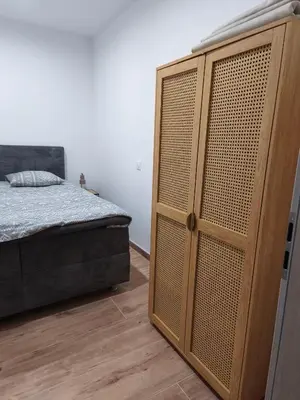 Un ou plusieurs lits dans un hébergement de l'établissement Gite Secret Spa Colmar - 5 pers - jacuzzi - 70m2 - 2 chambres séparés
