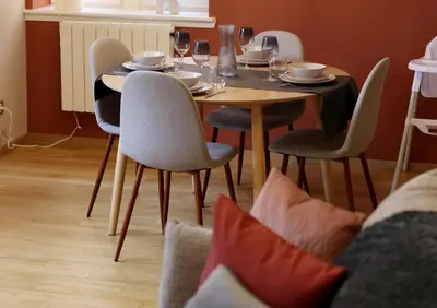 Coin salon dans l'établissement Argile - Suite deluxe Centre historique
