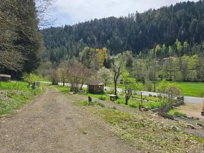 Paysage naturel près de la maison de vacances
