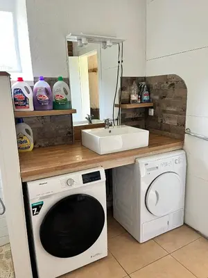 Cuisine ou kitchenette dans l'établissement MERG holiday home