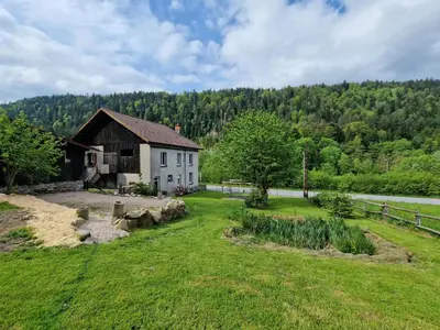 Paysage naturel près de la maison de vacances