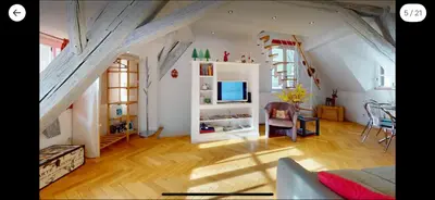 Télévision ou salle de divertissement dans l'établissement le nid des tanneurs Colmar centre