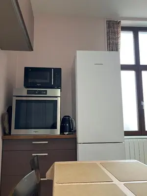 Cuisine ou kitchenette dans l'établissement Apparemment de style 70s