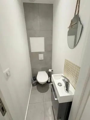 Salle de bains dans l'établissement Le Domaine Gabriel 3 Suites privées