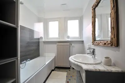 Salle de bains dans l'établissement Gîte du Soleil - close to Europa-Park