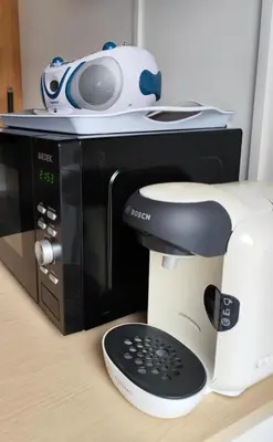 Cuisine ou kitchenette dans l'établissement Duplex Télémark