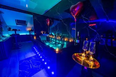 Plan de l'établissement Love Room Serenity Suite