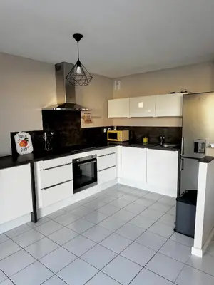 Cuisine ou kitchenette dans l'établissement La CasAlsazia